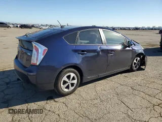 2013 Toyota Prius One with VIN JTDKN3DU5D0351775, listed as a Copart auction lot 50271345 with 169,628 mi miles and Salvage Title. Bid and sale history available at carsss.com. Image 3.