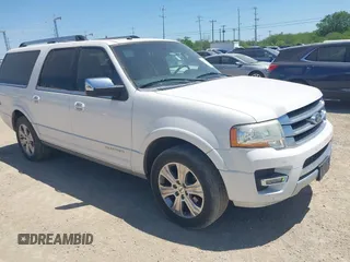 2016 Ford Expedition Max Platinum z VIN 1FMJK1LT6GEF29083, wystawiony jako IAAI lot #41932234 z przebiegiem 181 953 mil mil oraz . Historia ofert i sprzedaży dostępna na DreamBid. Obrazek 1.