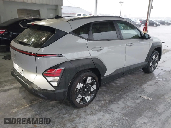 2024 Hyundai Kona SEL with VIN KM8HB3AB1RU118025, listed as a IAAI auction lot 41747434 with 8,954 mi miles. Bid and sale history available at carsss.com. Image 4.