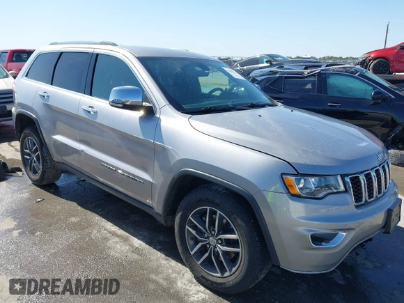 2018 Jeep Grand Cherokee Limited z VIN 1C4RJEBG5JC514356, wystawiony jako IAAI lot #41987271 z przebiegiem 110 521 mil mil oraz . Historia ofert i sprzedaży dostępna na DreamBid. Obrazek 1.