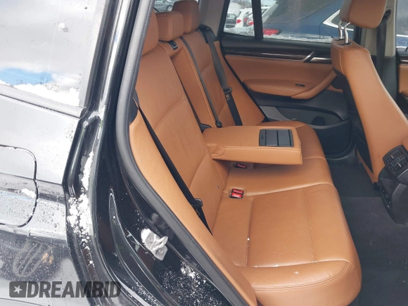 2016 BMW X3 xDrive28i with VIN 5UXWX9C56G0D91524, listed as a IAAI auction lot 41223291 with 200,605 mi miles. Bid and sale history available at carsss.com. Image 8.
