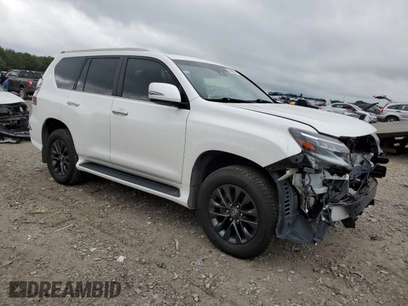 2021 Lexus GX 460 Premium with VIN JTJAM7BX9M5273116, listed as a Copart auction lot 58846505 with 54,757 mi miles and Clean title. Bid and sale history available at DreamBid. Image 4.