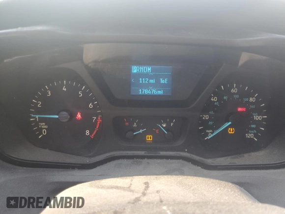 2016 Ford Transit Cargo with VIN 1FTYR1ZM3GKB05344, listed as a Copart auction lot 88753385 with 178,476 mi miles and Salvage Title. Bid and sale history available at carsss.com. Image 9.