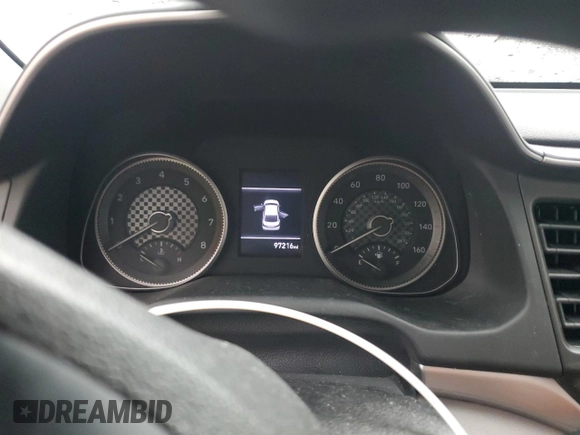 2020 Hyundai Elantra SEL with VIN 5NPD84LF0LH572596, listed as a Copart auction lot 57165155 with 97,216 mi miles and Salvage title. Bid and sale history available at DreamBid. Image 9.