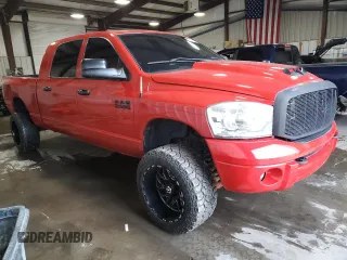 2007 Dodge 2500 Laramie with VIN 3D7KS29C47G750492, listed as a Copart auction lot 49661115 with 202,408 mi miles and Salvage Title. Bid and sale history available at DreamBid. Image 4.