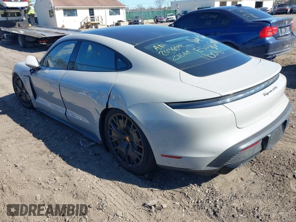2023 Porsche Taycan GTS with VIN WP0AD2Y19PSA47434, listed as a IAAI auction lot 41762057 with Not Provided miles and . Bid and sale history available at DreamBid. Image 3.