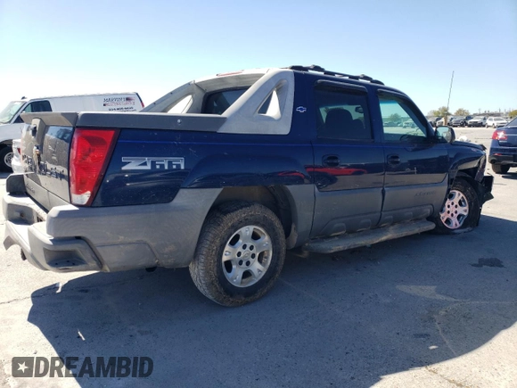 2002 Chevrolet Avalanche z VIN 3GNEC13T92G126209, wystawiony jako Copart lot #49802535 z przebiegiem 235 321 mil mil oraz Szkoda całkowita • Salvage title. Historia ofert i sprzedaży dostępna na DreamBid. Obrazek 3.