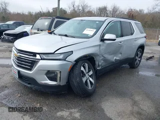 2022 Chevrolet Traverse LT Leather with VIN 1GNERHKW7NJ128403, listed as a IAAI auction lot 41384893 with 100,661 mi miles. Bid and sale history available at carsss.com. Image 17.