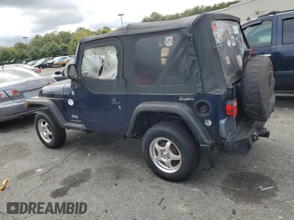 2006 Jeep Wrangler SE with VIN 1J4FA29126P717301, listed as a Copart auction lot 72026964 with 36,154 mi miles and Clean Title. Bid and sale history available at carsss.com. Image 2.