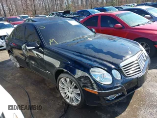 2007 Mercedes-Benz E-Class 3.5L with VIN WDBUF87X97B182554, listed as a IAAI auction lot 41815015 with 1 mi miles. Bid and sale history available at carsss.com. Image 1.