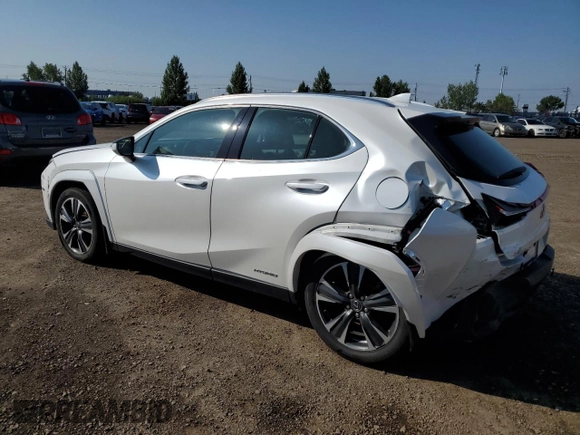 2022 Lexus UX 250h with VIN JTHP9JBH1N2060859, listed as a Copart auction lot 61948845 with 44,567 mi miles and Salvage title. Bid and sale history available at DreamBid. Image 2.