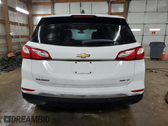 2021 Chevrolet Equinox LT with VIN 3GNAXUEV9MS178622, listed as a Copart auction lot 45411185 with 34,649 mi miles and Salvage Title. Bid and sale history available at DreamBid. Image 6.