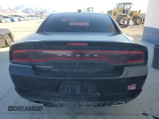 2012 Dodge Charger Police with VIN 2C3CDXAGXCH283033, listed as a Copart auction lot 43821525 with 177,991 mi miles and Salvage Title. Bid and sale history available at carsss.com. Image 6.