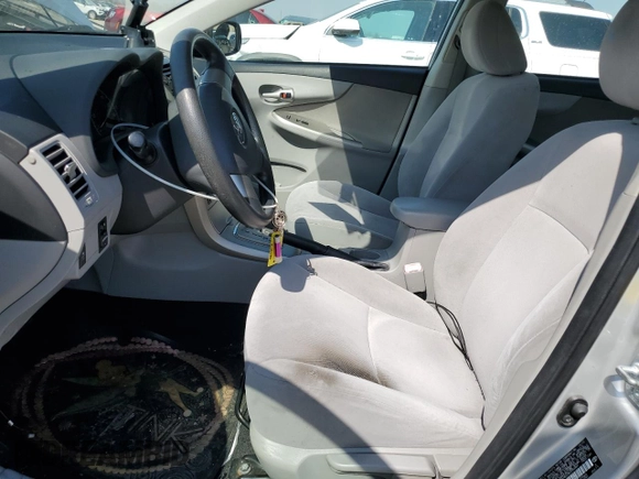 2011 Toyota Corolla L with VIN JTDBU4EE2BJ090483, listed as a Copart auction lot 49170345 with 110,160 mi miles and Salvage Title. Bid and sale history available at carsss.com. Image 7.