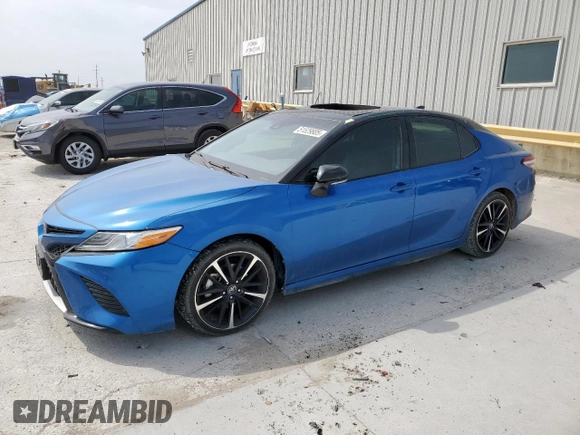 2020 Toyota Camry XSE with VIN 4T1K61AK4LU340872, listed as a Copart auction lot 51529805 with 78,780 mi miles and Salvage Title. Bid and sale history available at DreamBid. Image 1.