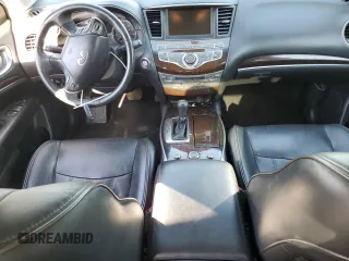 2013 Infiniti JX35 with VIN 5N1AL0MM3DC335813, listed as a Copart auction lot 52083444 with 154,268 mi miles and Salvage Title. Bid and sale history available at carsss.com. Image 8.