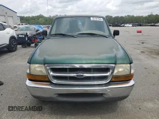 1999 Ford Ranger XL with VIN 1FTYR10C4XTA40745, listed as a Copart auction lot 52181525 with 185,096 mi miles and Salvage Title. Bid and sale history available at carsss.com. Image 5.