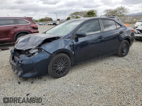 2019 Toyota Corolla L z VIN 5YFBURHE4KP887144, wystawiony jako Copart lot #53312615 z przebiegiem 110 839 mil mil oraz Szkoda całkowita • Salvage title. Historia ofert i sprzedaży dostępna na DreamBid. Obrazek 1.