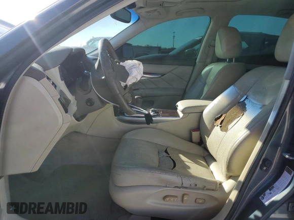 2011 Infiniti M37 with VIN JN1BY1AP9BM326655, listed as a Copart auction lot 82485374 with 163,687 mi miles and Salvage Title. Bid and sale history available at carsss.com. Image 7.