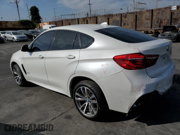2016 BMW X6 xDrive35i with VIN 5UXKU2C59G0N81961, listed as a Copart auction lot 69271393 with 120,370 mi miles. Bid and sale history available at carsss.com. Image 2.