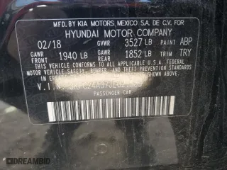 2018 Hyundai Accent SE with VIN 3KPC24A37JE021539, listed as a Copart auction lot 51793675 with 80,662 mi miles and Clean Title. Bid and sale history available at carsss.com. Image 12.
