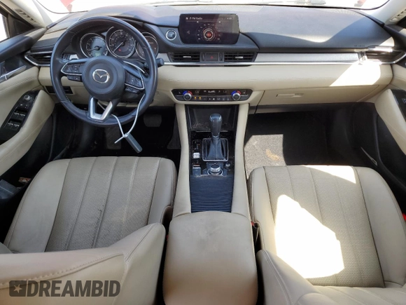 2019 Mazda 6 Grand Touring with VIN JM1GL1TY7K1506127, listed as a Copart auction lot 51953835 with 143,640 mi miles and Salvage Title. Bid and sale history available at carsss.com. Image 8.