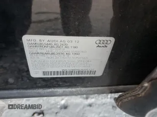 2012 Audi Q5 2.0T Premium Plus with VIN WA1LFBFP6CA095121, listed as a Copart auction lot 40230694 with 136,539 mi miles and Salvage Title. Bid and sale history available at carsss.com. Image 16.