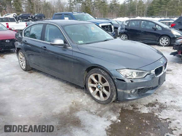 2015 BMW 3 Series 335i xDrive with VIN WBA3B9G54FNR92987, listed as a IAAI auction lot 41579647 with 94,565 mi miles and . Bid and sale history available at carsss.com. Image 1.