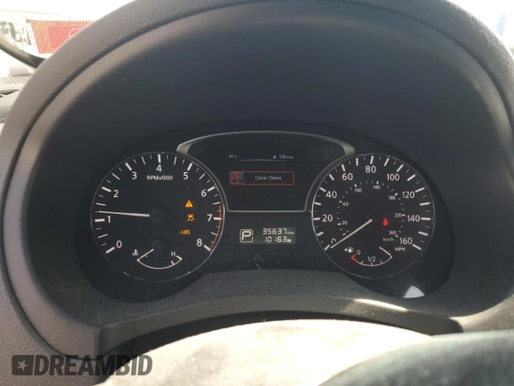 2015 Nissan Altima SV with VIN 1N4AL3AP7FC580501, listed as a Copart auction lot 50876125 with 35,637 mi miles and Salvage Title. Bid and sale history available at DreamBid. Image 9.