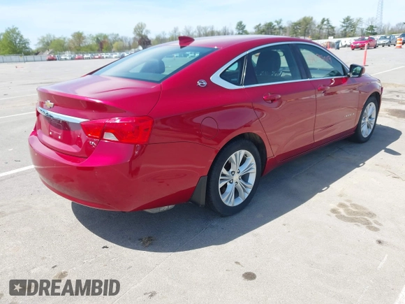 2015 Chevrolet Impala LT with VIN 1G1125S33FU126964, listed as a IAAI auction lot 42094019 with 175,612 mi miles and . Bid and sale history available at DreamBid. Image 4.