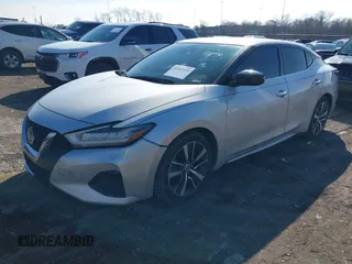 2020 Nissan Maxima S with VIN 1N4AA6BV2LC386328, listed as a IAAI auction lot 41537219 with 55,320 mi miles and . Bid and sale history available at DreamBid. Image 18.