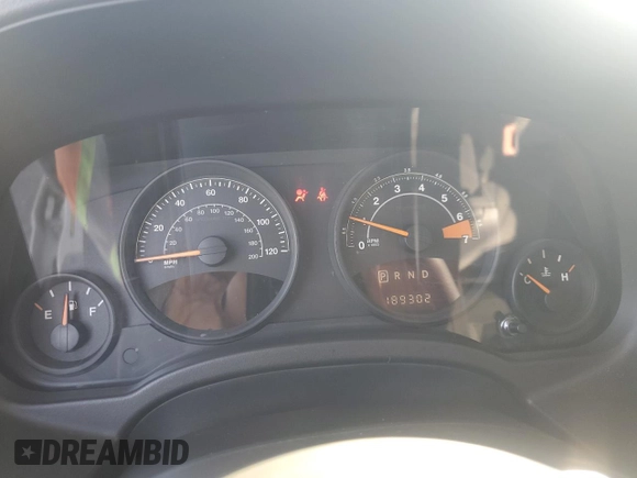 2014 Jeep Patriot Sport with VIN 1C4NJPBA1ED545853, listed as a Copart auction lot 64324345 with 189,302 mi miles and Salvage title. Bid and sale history available at DreamBid. Image 9.