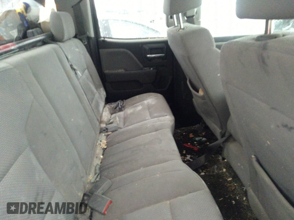 2017 Chevrolet Silverado 1500 Work Truck with VIN 1GCVKNEH7HZ265081, listed as a IAAI auction lot 41655075 with 144,207 mi miles. Bid and sale history available at carsss.com. Image 8.