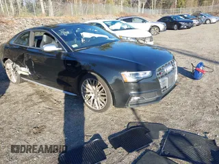 2016 Audi S5 Premium Plus with VIN WAUC4AFR1GA051232, listed as a IAAI auction lot 41095478 with 116,978 mi miles. Bid and sale history available at carsss.com. Image 1.