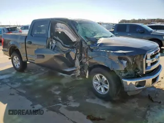 2015 Ford F-150 XLT with VIN 1FTEW1C82FFA58841, listed as a Copart auction lot 44627955 with 198,202 mi miles and Salvage Title. Bid and sale history available at carsss.com. Image 4.