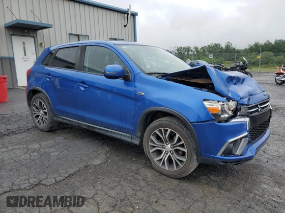 2018 Mitsubishi Outlander SE with VIN JA4AP3AW8JZ034764, listed as a Copart auction lot 60933175 with 140,777 mi miles and Salvage title. Bid and sale history available at DreamBid. Image 4.
