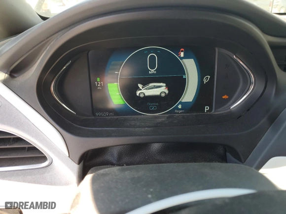2017 Chevrolet Bolt EV LT with VIN 1G1FW6S03H4144809, listed as a Copart auction lot 50327835 with 99,509 mi miles and Salvage Title. Bid and sale history available at carsss.com. Image 9.
