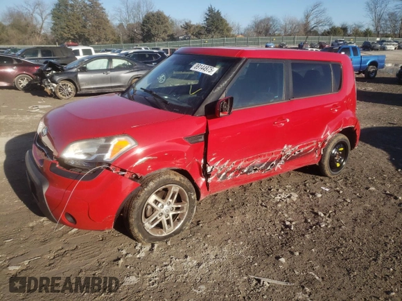2011 Kia Soul + with VIN KNDJT2A22B7319790, listed as a Copart auction lot 89144975 with 187,634 mi miles and Clean Title. Bid and sale history available at carsss.com. Image 1.