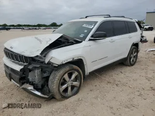 2021 Jeep Grand Cherokee Limited with VIN 1C4RJJBG4M8212752, listed as a Copart auction lot 53639035 with 57,354 mi miles and Salvage title. Bid and sale history available at DreamBid. Image 1.