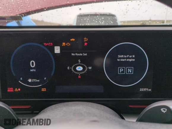 2024 Hyundai Kona N Line z VIN KM8HACA3XRU055454, wystawiony jako Copart lot #51841935 z przebiegiem 22 371 mil mil oraz Szkoda całkowita • Salvage title. Historia ofert i sprzedaży dostępna na DreamBid. Obrazek 9.