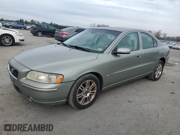 2006 Volvo S60 2.5L Turbo with VIN YV1RH592X62519792, listed as a Copart auction lot 81875374 with 237,552 mi miles and Clean Title. Bid and sale history available at carsss.com. Image 1.