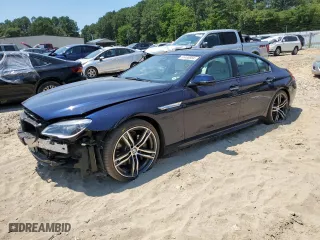 2019 BMW 6 Series 650i with VIN WBA6D4C54KGA01093, listed as a Copart auction lot 61496984 with 23,951 mi miles and Salvage Title. Bid and sale history available at carsss.com. Image 1.