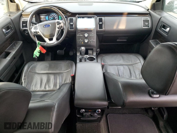 2016 Ford Flex SEL with VIN 2FMHK6C80GBA04071, listed as a Copart auction lot 51068715 with 104,216 mi miles and Salvage Title. Bid and sale history available at carsss.com. Image 8.