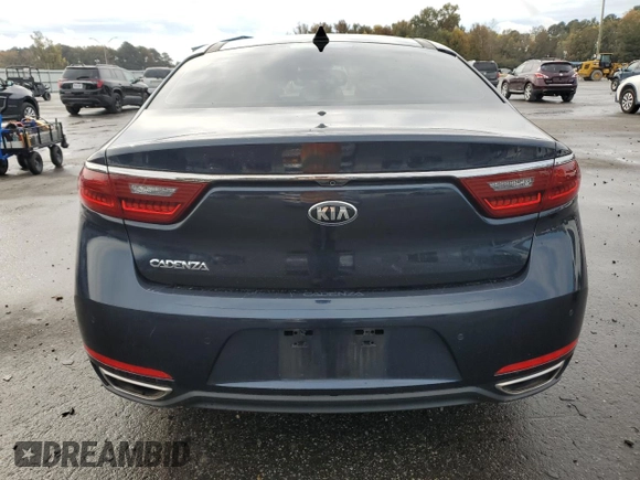 2017 Kia Cadenza Premium with VIN KNALC4J13H5091439, listed as a Copart auction lot 78693644 with 56,236 mi miles and Salvage Title. Bid and sale history available at carsss.com. Image 6.