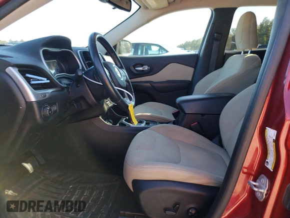 2016 Jeep Cherokee Altitude with VIN 1C4PJLCS3GW287612, listed as a Copart auction lot 46128365 with 99,793 mi miles and Salvage Title. Bid and sale history available at carsss.com. Image 7.