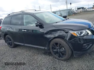 2018 Nissan Pathfinder SL with VIN 5N1DR2MM2JC642120, listed as a IAAI auction lot 41806544 with 68,279 mi miles. Bid and sale history available at carsss.com. Image 6.