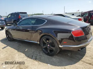 2017 Bentley Continental GT with VIN SCBFT7ZA7HC061784, listed as a Copart auction lot 67612394 with 25,803 mi miles and Salvage Title. Bid and sale history available at DreamBid. Image 2.