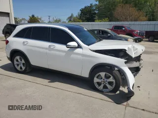 2018 Mercedes-Benz GLC with VIN WDC0G4JB1JV103428, listed as a Copart auction lot 51164785 with 91,960 mi miles and Salvage Title. Bid and sale history available at carsss.com. Image 4.