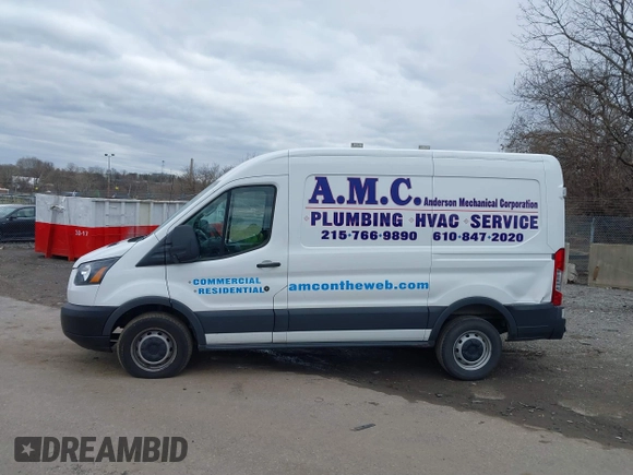 2018 Ford Transit with VIN 1FTYR1CM6JKB49306, listed as a IAAI auction lot 41695457 with 121,124 mi miles and . Bid and sale history available at DreamBid. Image 14.