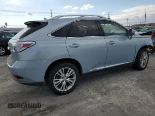 2011 Lexus RX with VIN JTJBC1BA4B2420697, listed as a Copart auction lot 43733975 with 116,160 mi miles and Salvage Title. Bid and sale history available at carsss.com. Image 3.